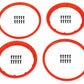 HPI Racing Heavy Duty Wheel Beadlock Rings Red (for 2 Wheels)