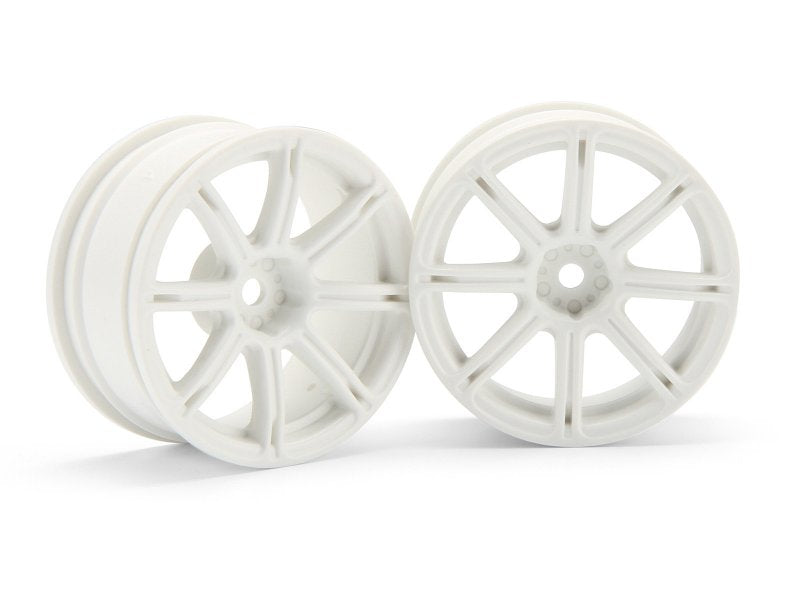 HPI Racing Work Emotion XC8 Wheel 26mm White 3mm Offset for 1/10 Scale Touring Cars