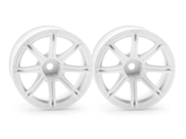HPI Racing Work Emotion XC8 Wheel 26mm White 9mm Offset for 1/10 Scale Touring Cars
