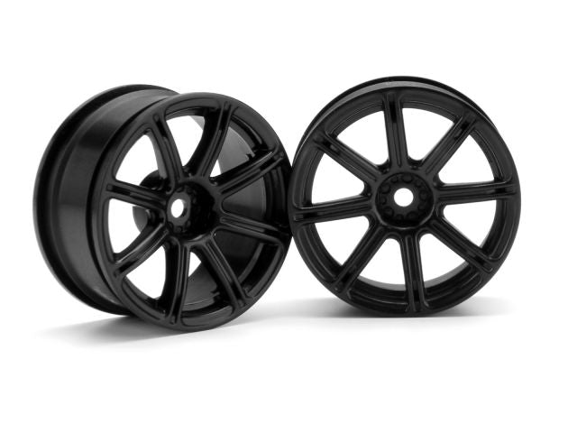 HPI Racing Work Emotion XC8 Wheel 26mm Black 3mm Offset for 1/10 Scale Touring Cars