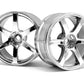HPI Racing LP29 Wheel Yokohama AVS Model T6 Chrome (2pcs) for 1/10 Scale Drift Cars