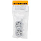 HPI Racing Vintage 5-Spoke Wheels 31mm Matte Chrome — 6mm Offset