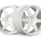 HPI Racing TE37 Wheel 26mm 3mm Offset White for 1/10 Scale Touring Cars