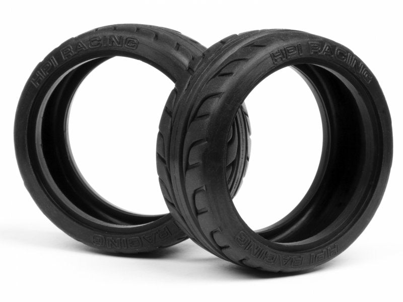 HPI Racing T-Grip Tires 26mm (2pcs) for 1/10 Scale On-Road Cars
