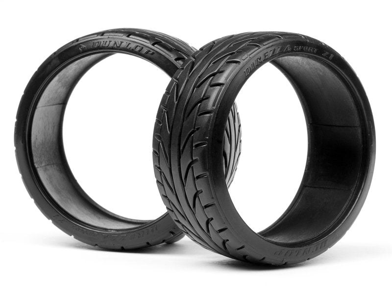 HPI Racing Dunlop Direzza Sport Z1 T-Drift Tires 26mm (2pcs) for 1/10 Scale On-Road Drift Cars