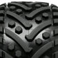 HPI Racing Mounted Goliath Tire 178x97mm on Blast Wheel Chrome for Savage X Monster Trucks