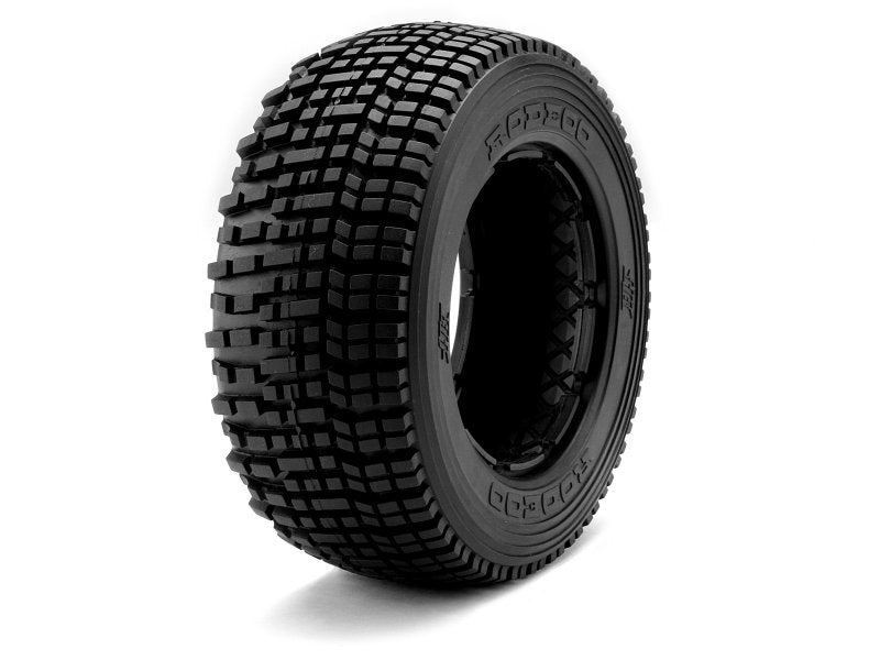 HPI Racing Rodeo Rear Tires for Baja 5SC / 5T — White (2-Pack)