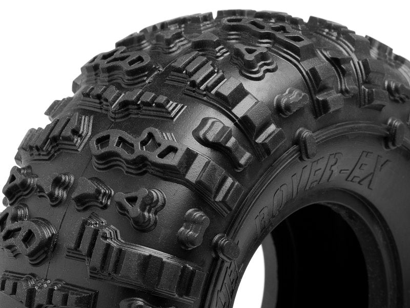 HPI Racing Rover-EX Pink Tire 2 Pieces for Rock Crawlers