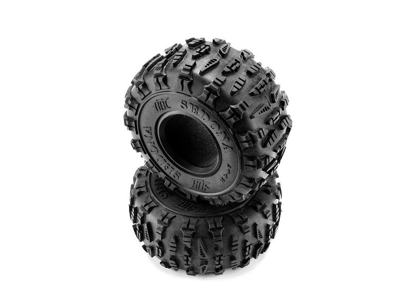 HPI Racing Sedona White Tire 2 Pieces for RC Crawlers