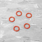 HPI Racing Silicone O-Ring SS-045 (Red) 4.5x6.6mm (5-Pack)