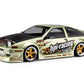 HPI Racing Toyota Stage-D Sprinter Trueno AE86 Run Free Wide-Body Kit Clear