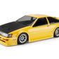 HPI Racing 1/10 Toyota Stage-D Levin AE86 Run Free Wide-Body Kit Clear