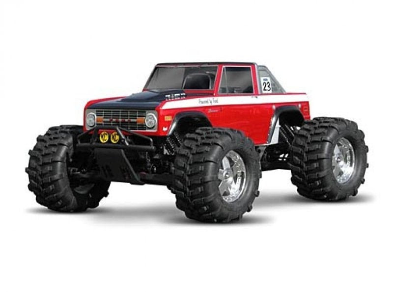 HPI Racing 1973 Ford Bronco Clear Body for Savage Monster Trucks