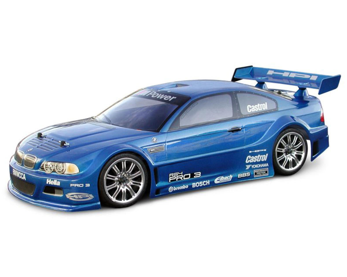 HPI Racing BMW M3 GT Licensed Clear Body 190mm Touring Car