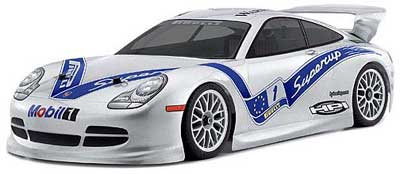 HPI Racing Porsche 911 GT3 200mm Clear Body – 1/10 Scale RC On-Road Shell