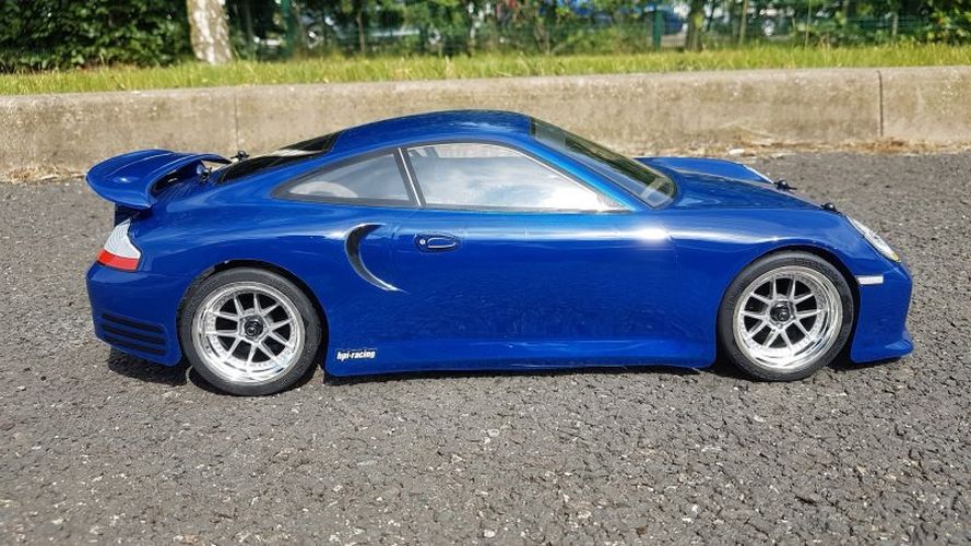 HPI Racing Porsche 911 Turbo 200mm Clear Body – 1/10 Scale RC On-Road Shell