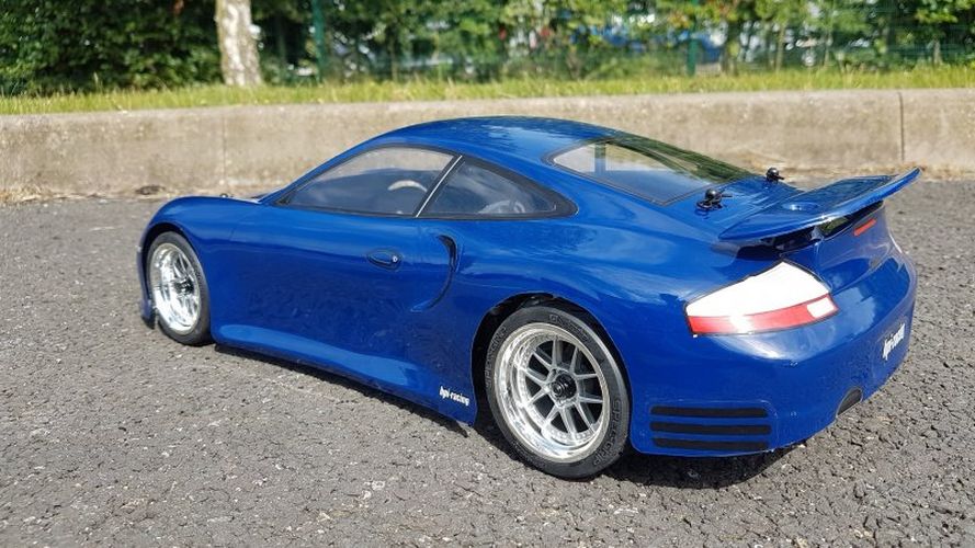 HPI Racing Porsche 911 Turbo 200mm Clear Body – 1/10 Scale RC On-Road Shell