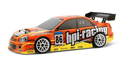 HPI Racing Subaru Impreza Clear Body 200mm 255mm Wheelbase