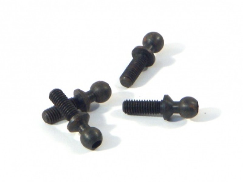 HPI Racing 4.3x13mm Ball Stud with 2mm Socket 4 Pieces
