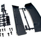 HPI Racing Black Molded Rear Wing Set for 1/10 RC Vehicles