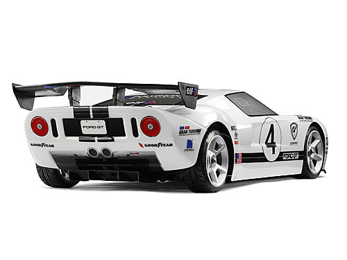 HPI Racing Type D Black GT Wing Set for 1/10 Scale RC Vehicles