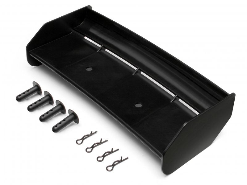 HPI Racing Black Rear Wing Set for Baja 5B 1/5 Scale RC Buggy