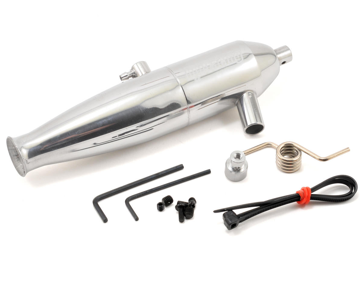 HPI Racing Polished Aluminum Tuned Pipe for Savage