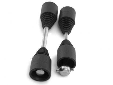 HPI Racing Heavy Duty 15x120mm Silver Drive Shafts (2-Pack) — Baja 5