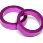 HPI Racing 12x16x4mm Purple Spur Gear Spacers (2-Pack) — Baja 5