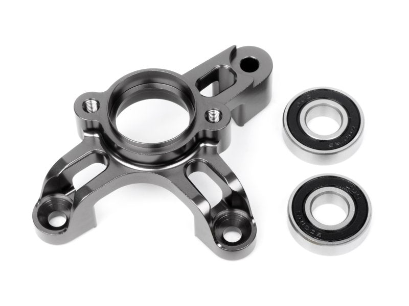 HPI Racing Heavy Duty Aluminum Pinion / Clutch Mount Gunmetal