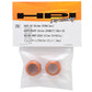 HPI Racing Shock Caps 20x12mm (Orange) for Baja 5T / 5B SS (2-Pack)