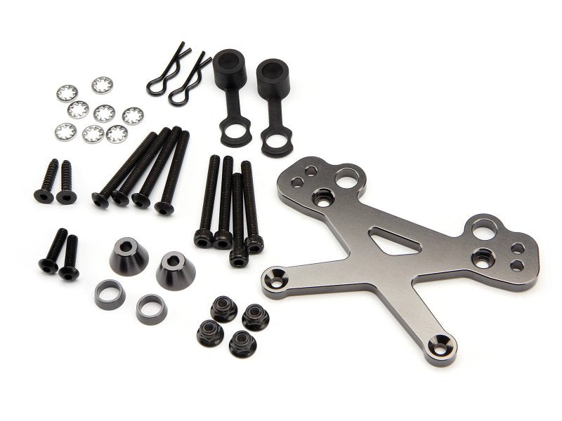 HPI Racing Heavy Duty Front Aluminum Shock Mount 7075 Gunmetal