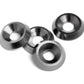 HPI Racing 3x9x2mm Gunmetal Cone Washers (4-Pack) — E10