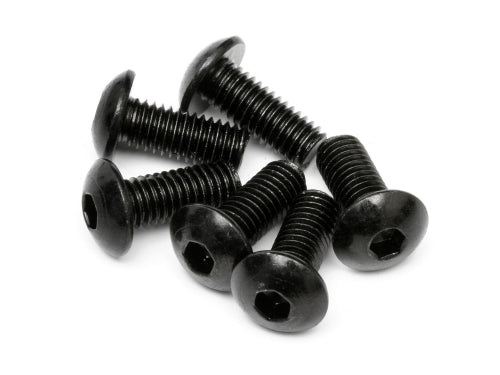 HPI Racing M5x12mm Button Head Hex Screws (6-Pack)
