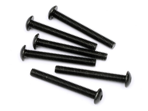 HPI Racing M5x40mm Button Head Hex Socket Screws (6-Pack)