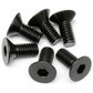 HPI Racing M6x14mm Flat Head Hex Screws (6-Pack)