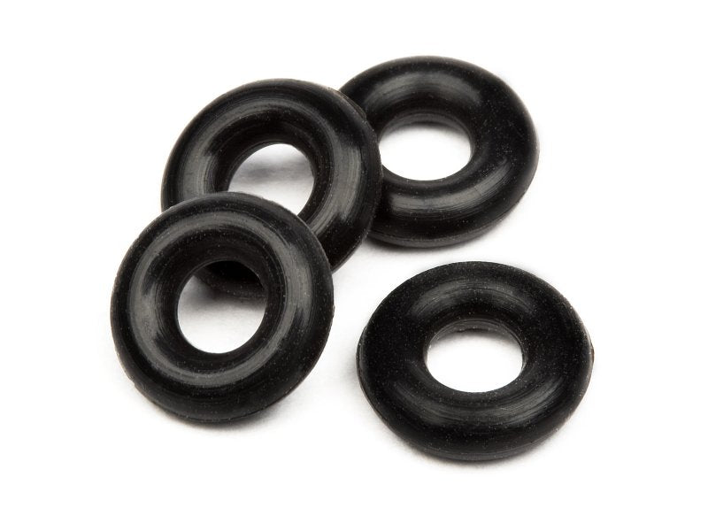 HPI Racing P-3 Black O-Rings (4-Pack)