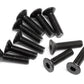 HPI Racing M3x12mm Flat Head Hex Screws (10-Pack)