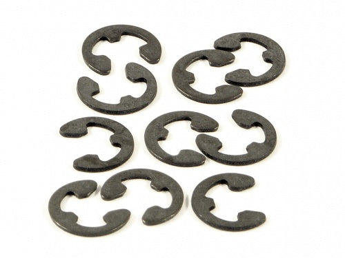 HPI Racing 4mm E-Clips (10-Pack) — RC Replacement Hardware