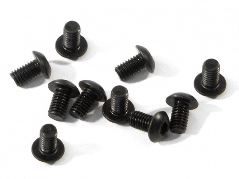 HPI Racing M3x5mm Button Head Hex Socket Screws (10-Pack)
