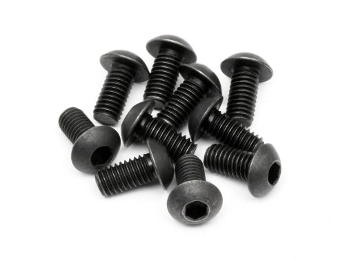 HPI Racing M3x6mm Button Head Hex Socket Screws (10-Pack)