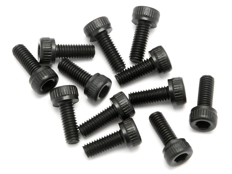 HPI Racing M3x8mm Cap Head Hex Socket Screws (12-Pack)