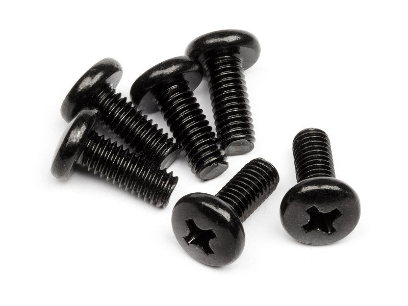 HPI Racing M4x10mm Binder Head Screws (6-Pack)