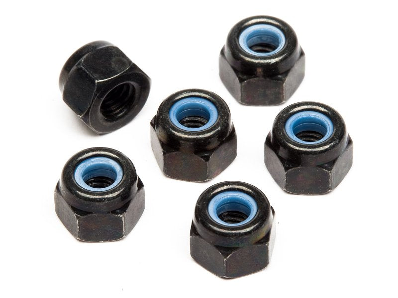 HPI Racing M3 Lock Nuts (6-Pack)