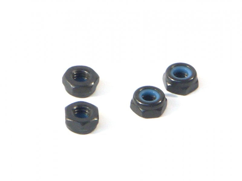 HPI Racing M3 Thin-Type Lock Nuts (4-Pack)