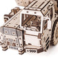 MoAZ-75053 Dump Truck — Mechanical Wooden Model, 538 Pieces