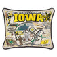 Iowa, University of Collegiate Embroidered Pillow by CatStudio