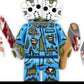 Hockey Mask Slasher Custom Minifig
