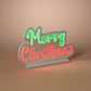 Lighted Infinity Mirror - Merry Christmas