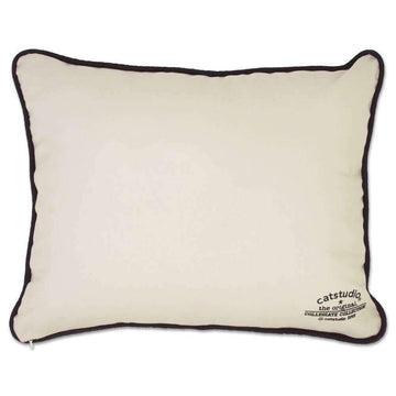 Kansas State University Collegiate Embroidered Pillow by CatStudio